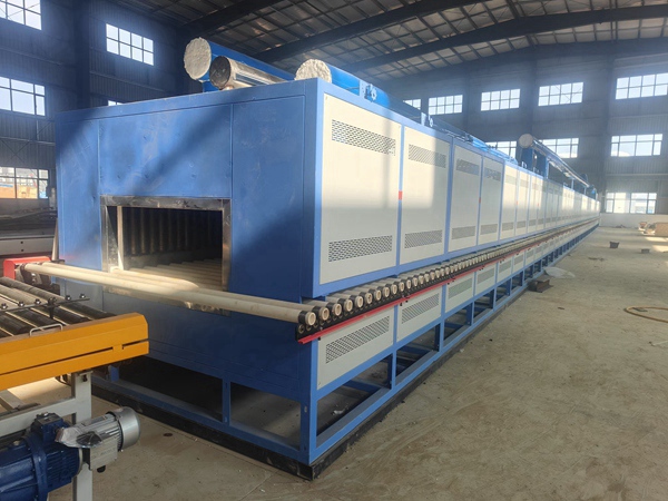 Roller kiln for alumina